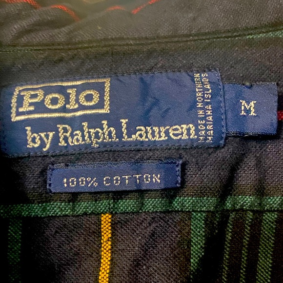 Polo by Ralph Lauren Vintage Men’s button up shirt Size M - Picture 3 of 5